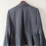 Calvin Klein Notch-Collar Long Sleeve Padded Shoulder Stretch Jacket Size 14 Photo 7