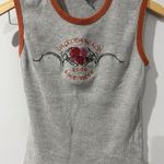 Biker Design Collection Shirt Sz L Sleeveless Tank Top Daytona Beach‎ Y2K M Black Photo 0