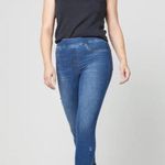 Spanx Distressed Ankle Skinny Jeans, Medium Wash Size XL Photo 0