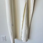 Likely  Taliah Feather-Embellished Cut-Out Midi-Dress Formal Bridal White Ivory Photo 7