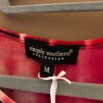 Simply Southern  Tie Dye Long Sleeve Dress‎ pink Size medium Photo 2
