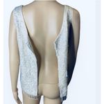 Vintage 60s/70s Iridescent Sequin & Beaded Wool Tank Top Photo 4