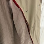 Hunter  Tan Coat with Red Accents Photo 8