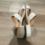 Joie  Nolita Linen Wide Strap Slip On‎ Sandal Beige size 9 Photo 3