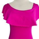 Trina Turk  Size 2  One Piece Off The Shoulder Bathing Suit Swimwear Ruffle Photo 3