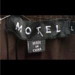 Motel Rocks Motel Calilia Bow Mini Dress. Size Large Photo 8