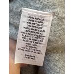 Nordstrom Ribbed V Neck Pullover Sweater Alpaca Plus Size 1X Gray Photo 4