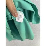 Love j  Women's Shift Trapeze Dress Off Shoulder Size Large Solid Green Photo 2