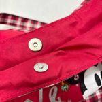 Disney Walt  World Mickey Mouse Christmas Ornament Tote Bag‎ Rare Plaid Photo 9