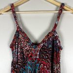 Moa Moa Multicolor Paisley Boho Maxi Dress Photo 1