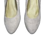 Kimchi Blue Nude Suede Heels Photo 2