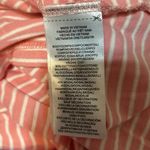 Ralph Lauren Lauren  Pink & White Striped Cap Sleeve Maxi Dress Medium Casual Photo 8