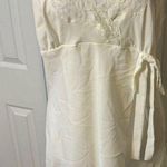 Babydoll Style Lingerie Nightie by Via Nicci Size Medium Soft White Ivory Photo 1