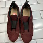 Kurt Geiger  Suede SlipOn Trainers Women's US 9/EU 40 Red Maroon Leather Sneakers Photo 6