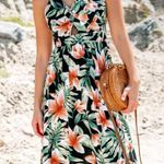 Cupshe  Tropical Floral Maci Dress Size XL Photo 5