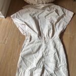 Mango  Cream Jumpsuit Photo 3