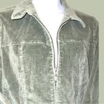 Fashion Bug  green corduroy stretch zip up jacket! Photo 1
