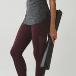 Lululemon Seek The Heat Crop Bordeaux Drama Photo 2