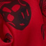 Alexander McQueen Red Skull Scarf Photo 3
