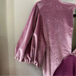 l*space NWT L* Dress Ruby Velvet Mini Dress Velvet Ribbed Mini Dress Size Large Photo 4