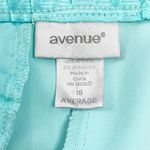 Avenue Women's Tiffany Blue Career Pants Size 18 Average Office Business Casual Photo 2