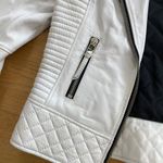 Boda Skins Kay Michaels Napa Leather Jacket in White Size undefined Photo 2