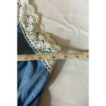 PatPat Women's Blue & Lace White Shorts Romper Photo 4