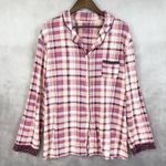 Cuddl Duds  Women Pajama Set XL Stretchy Plaid Sleepwear Lounge Comfy Soft Girl Photo 1