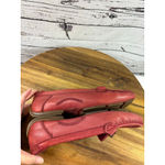 Hush Puppies Women's Red Leather Loafers Size 7 Photo 4