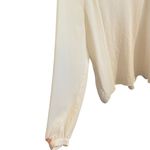 Elizabeth and James  Cream Secretary Blouse Peasant sleeve professional Fall Photo 3