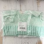 Free People  Here All Day Brami Ribbed Crop Tank Ivory Combo Size XL Photo 5