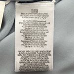 BCBGMAXAZRIA  Kristey Pleated Ruffle Bib Dress in Light Dusty Blue, Size Large‎ Photo 14