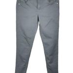 Democracy SZ 8 “Ab”technology Skinny Jeans Stretch Mid-Rise Pocket Zip-Fly Gray Photo 0