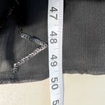 Ulla Popken Dress‎ Womens 28/30 Black Midi Sheer Sequin Star Flyaway 3/4 Sleeve Photo 15