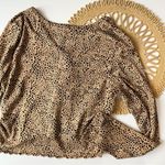 American Eagle AE Outfitters Soft & Sexy Plush Cheetah Print Cardigan Sweater Photo 5
