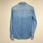 AG Adriano Goldschmied Denim Button Down Long Sleeve Small Women Photo 3