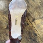 Louise et Cie  Burgundy Snakeskin Heeled Boots woman’s sz 9/40 Photo 11