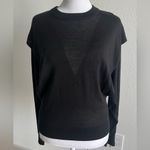 IRO  Black Merino Wool & Silk blend Sweater Photo 3