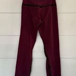Lululemon Women’s 4 Original Align Maroon Chevron Rare Photo 1