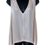 Piko  1988 blush hi lo sleeveless v-neck top Photo 0