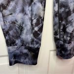 Athleta Salutation Printed Jogger Calypso Navy Size Medium Marble Spiral Soft Photo 5