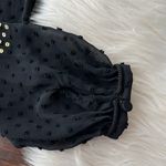 Target Altuzarra for Black Swiss Dot Chiffon Maxi Dress Photo 4