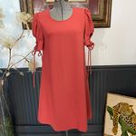 See By Chloe Ruched Tie Sleeve Shift Dress ~ Size 38 / US 6ππ Photo 2