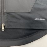 Eddie Bauer Summit Hoodie Long Jacket Full Zip High Neck Raglan Sleeve Black Photo 4