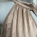 Allegra K Sleeveless Satin Summer Halter Neck Flowy Swing A-Line Party Dress Photo 6