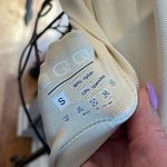 BNWOT women’s square neck, long sleeve stretch fitted top Photo 4