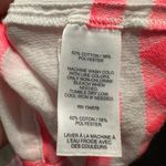 Vineyard Vines pink striped retro look split neck 2 sleeveless mini dress Photo 3