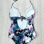 Modcloth The Pamela One-Piece Swimsuit in White Floral Photo 1