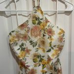 Petal and Pup  Liv Halter Floral Dress - Cream and Yellow 6 NWT Photo 2