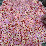 Poupette St. Barth  Pink and Yellow Sleeveless Dress gorgeous Photo 6